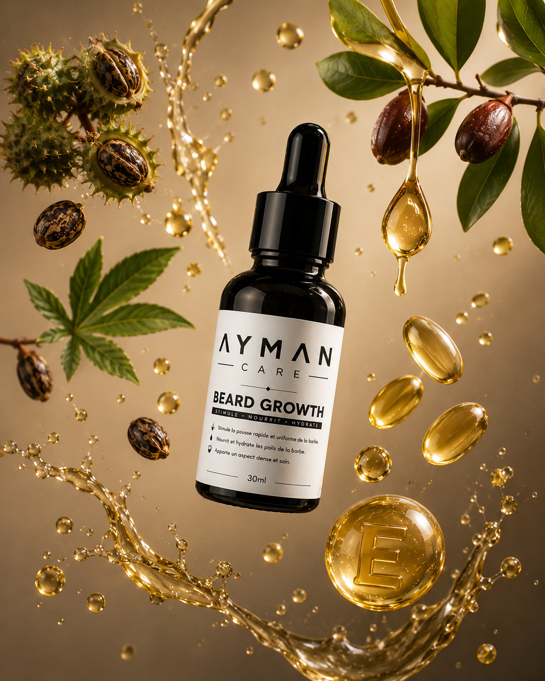 AYMAN CARE — Beard Growth Oil 30ml